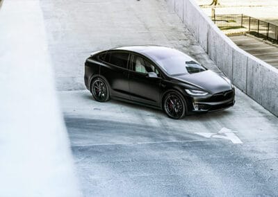 Satin Black Clean Tesla Model X