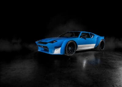 Blue and White Pantera